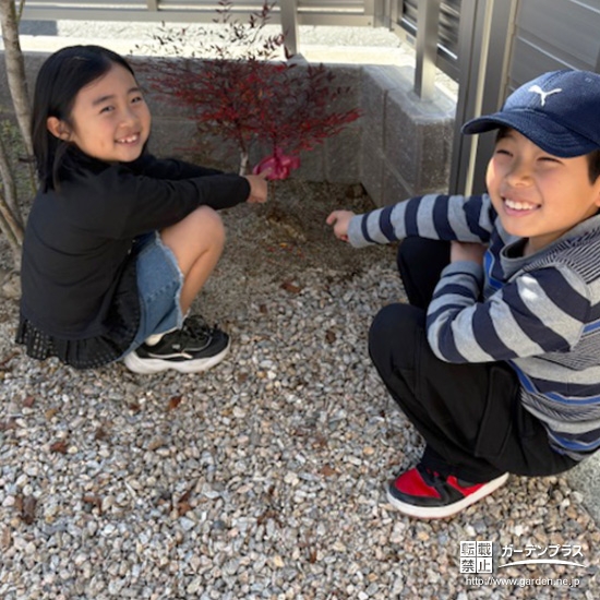 ナンテンと記念撮影