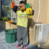 温州ミカンと記念撮影①