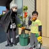 温州ミカンと記念撮影②