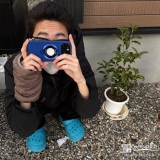 キンモクセイと記念撮影