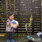 オリーブと記念撮影