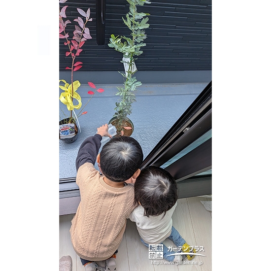 ブルーベリー・ミモザと記念撮影②