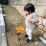 もみじ（カエデ）と記念撮影②