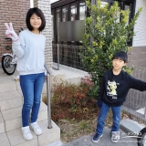 ナンテンと記念撮影