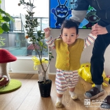 キンカンと記念撮影①