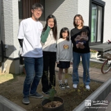 ユキヤナギ・ソテツと記念撮影②