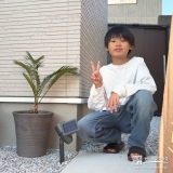 ソテツと記念撮影