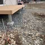 もみじ（カエデ）・ジューンベリーと記念撮影