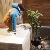 ビワと記念撮影①