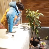 ビワと記念撮影②