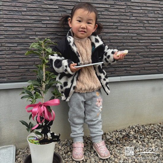 キンモクセイと記念撮影②