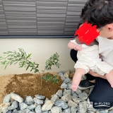 オリーブと記念撮影