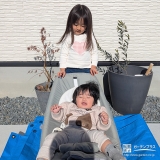 もみじ（カエデ）・オリーブと記念撮影