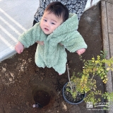 シマトネリコと記念撮影①