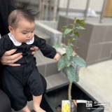 レモンと記念撮影