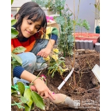 記念樹ブルーベリーの植樹の様子②