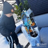 温州ミカンと記念撮影①