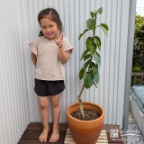 レモンと記念撮影