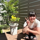 ブルーベリーと記念撮影②