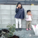 キンカンと記念撮影