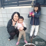 ジューンベリーと記念撮影