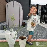 オリーブと記念撮影①