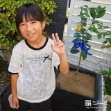 レモンと記念撮影