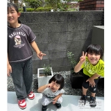 オリーブと記念撮影①