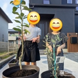 オリーブ・レモンと記念撮影