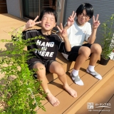 シマトネリコと記念撮影