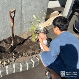 ジューンベリーと記念撮影