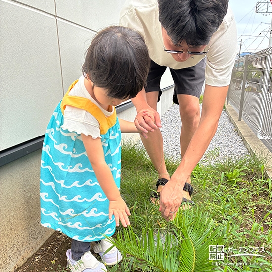 ソテツと記念撮影②