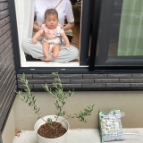 オリーブと記念撮影①