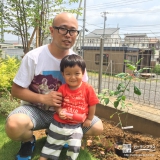 埼玉県飯能市レモンとセイヨウニンジンボクの植樹風景