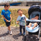 岐阜県関市ミモザともみじ（カエデ）とオリーブの植樹風景