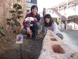 福岡県福岡市東区アルプス乙女の植樹風景