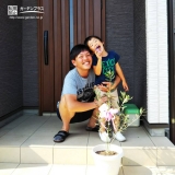 植樹後の記念撮影