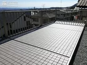安心感のあるバルコニー[施工後]