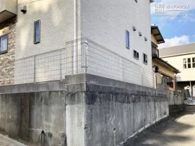 安全性を高める境界フェンス[施工後]