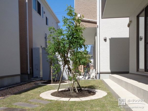外構施工例一覧 アオダモ 50万円まで 外構工事のガーデンプラス