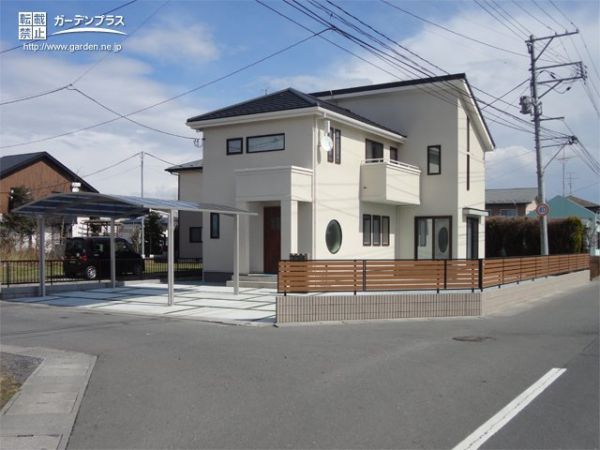 宮城県の外構施工例一覧 新築外構一式 外構工事のガーデンプラス