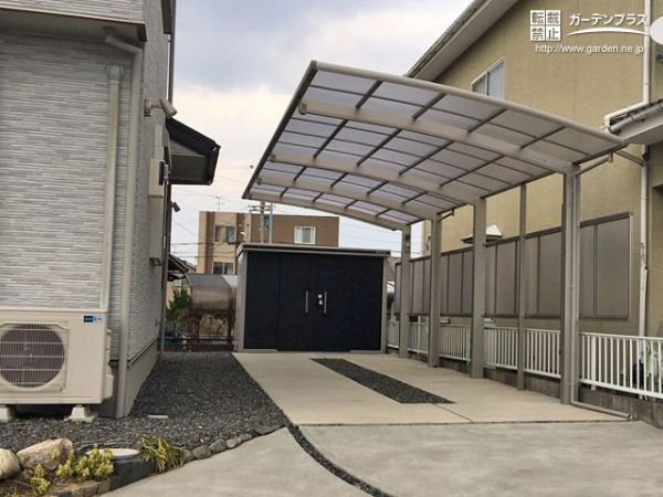 ホームセキュリティに役立つエクステリアの設置工事 No テラスまわりの施工例 外構工事のガーデンプラス