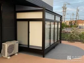 テラス屋根から、より便利なテラス囲いへ[施工後]