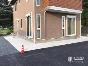 お住まいのキレイを保つ犬走り[施工後]