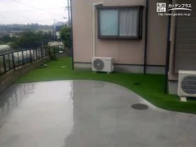 土間コンクリートで駐車スペースを拡張[施工後]