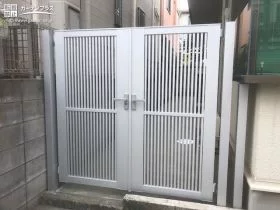 防犯に役立つ門扉[施工後]