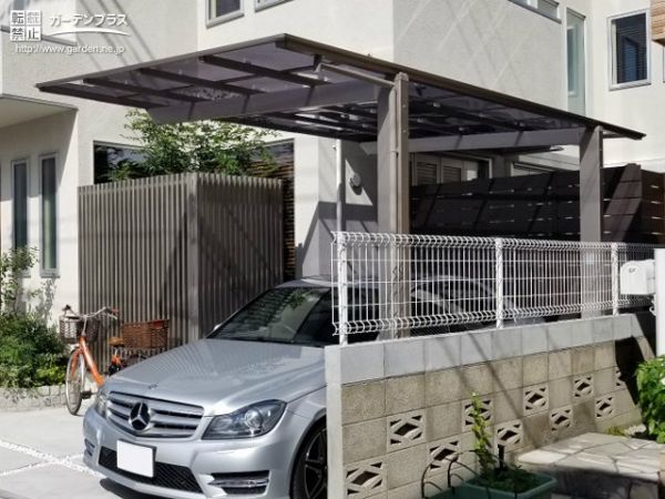 東京都杉並区の外構施工例一覧 カーポート 外構工事のガーデンプラス