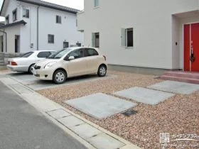 外構工事（玄関・駐車場周り）