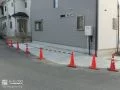 建物まわりをコンクリートで舗装