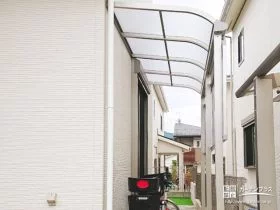 大切な自転車を守るテラス屋根[施工後]